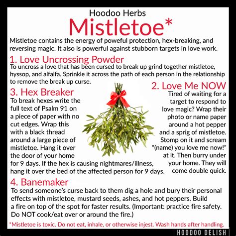 Magical mistletoe spell